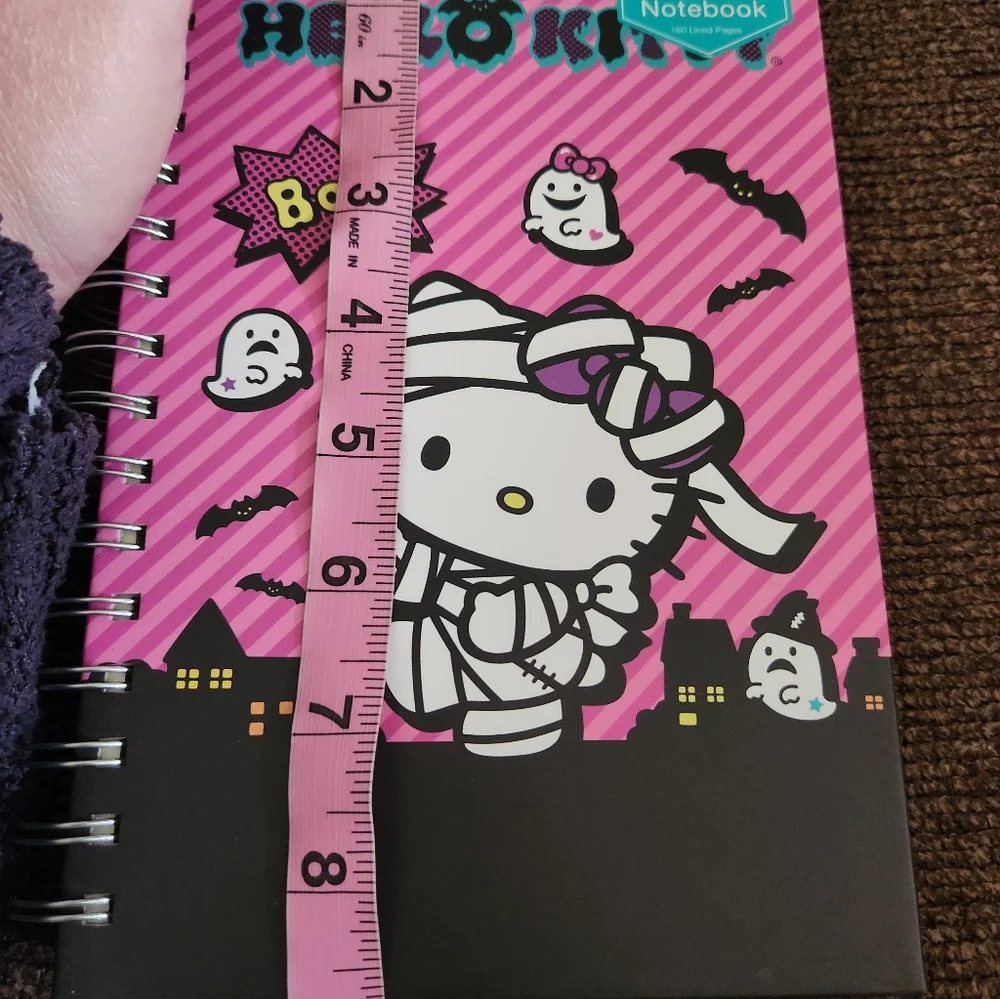 Halloween HELLO KITTY Spiral Notebook New